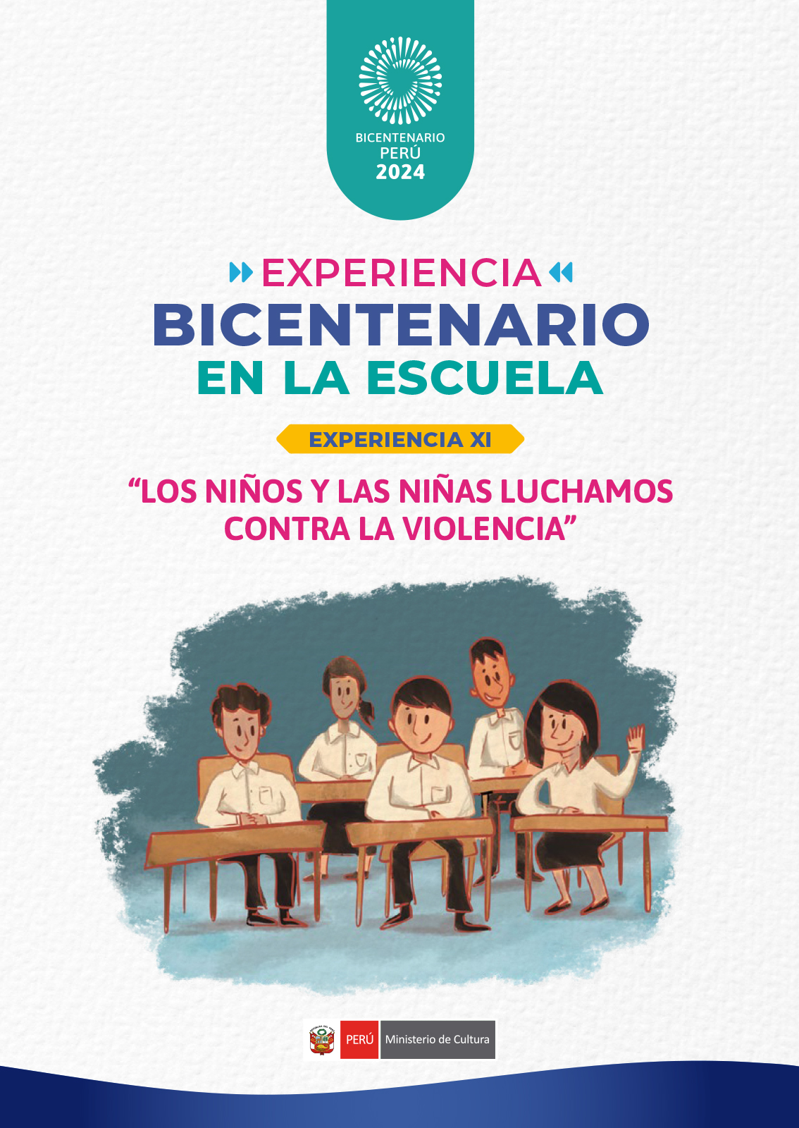Los niños y las niñas luchamos contra la violencia